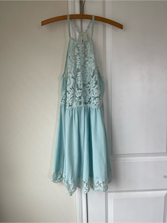 torrid Other - torrid Light Blue Lace Halter Chemise